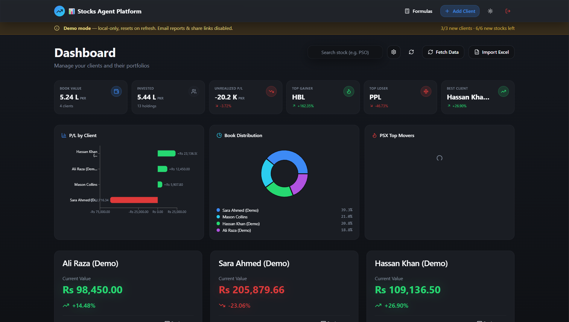 SAP Stock Agent Platform
